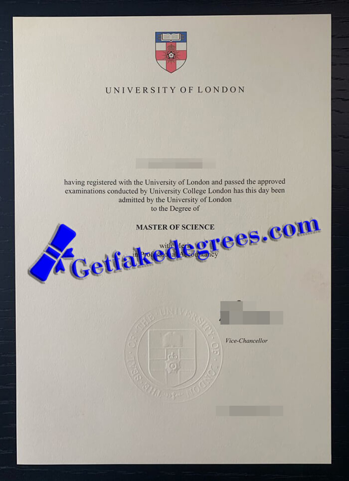 University of London diploma