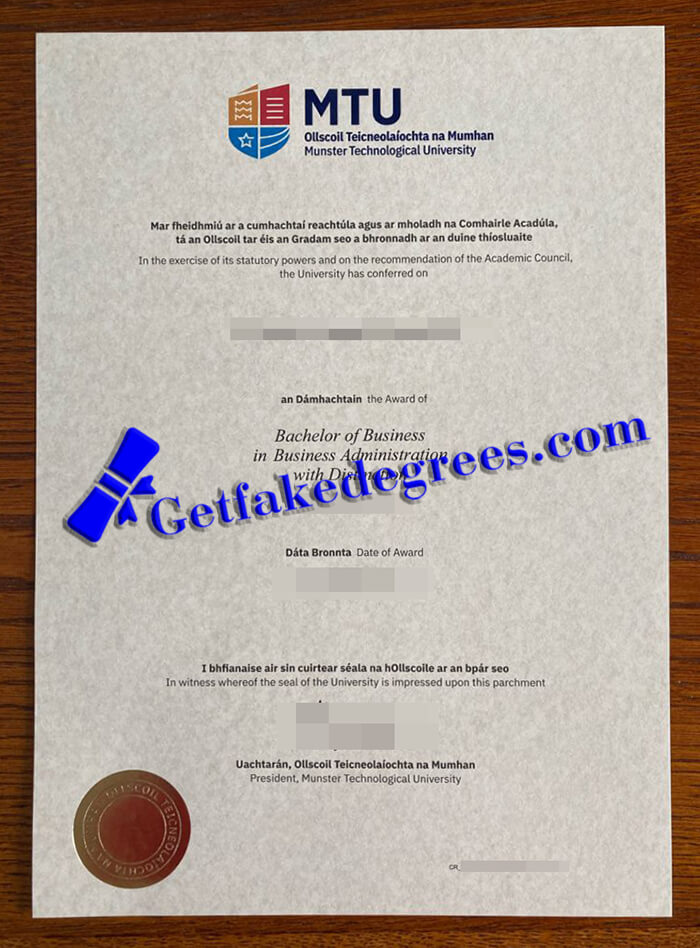 Munster Technological University diploma