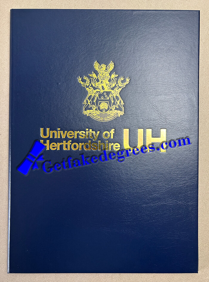 University of Hertfordshire diploma Cover