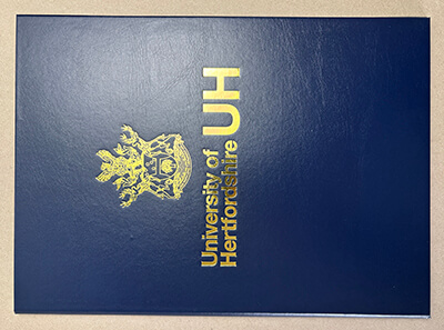 University of Hertfordshire diploma Cover