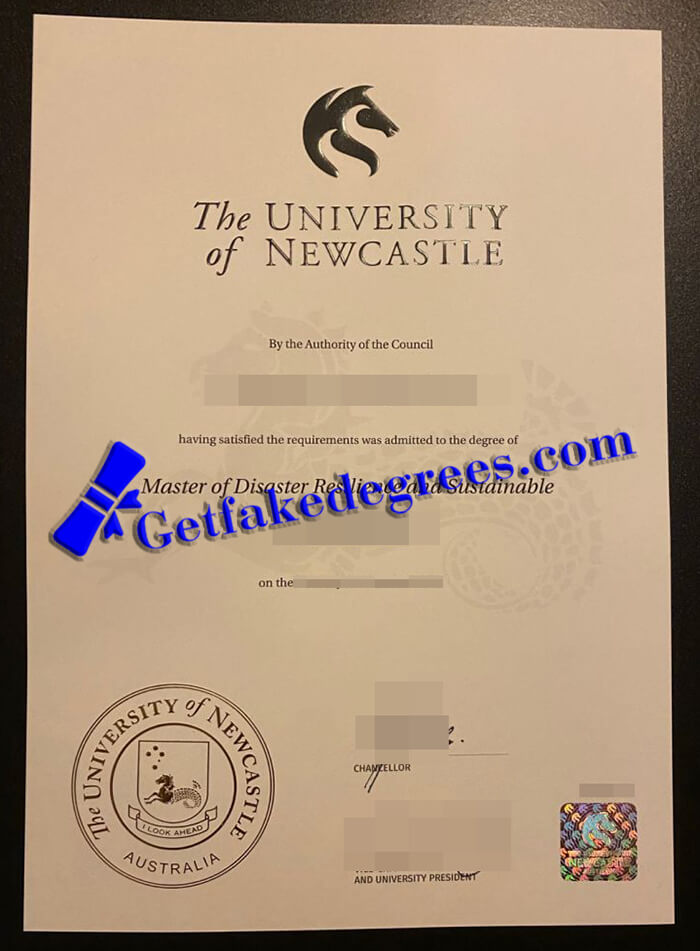 University of Newcastle diploma