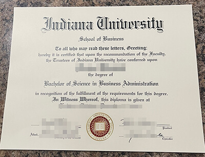 buy Indiana University diploma