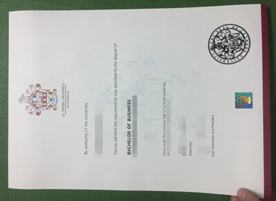 La Trobe University diploma