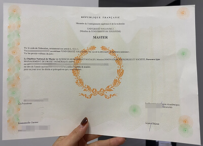 Université Toulouse 2 diploma