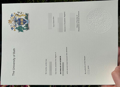 University of Bath diploma